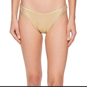 Gold Trina Turk bikini bottom-size 8